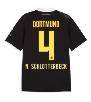 Borussia Dortmund Nico Schlotterbeck #4 Replika Bortatröja 2026-27 Kortärmad